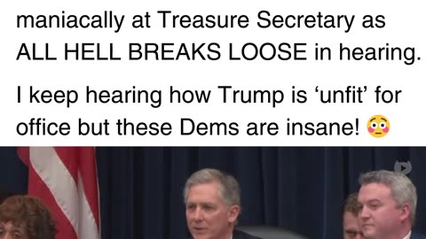 Hearing Goes Off the Rails as Woke Dem Has Bonkers Meltdown