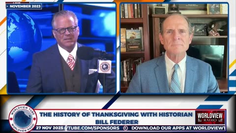 The History of Thanksgiving with Historian Bill Federer