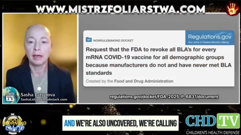 Preparaty mRNA nie spełniają standardów.