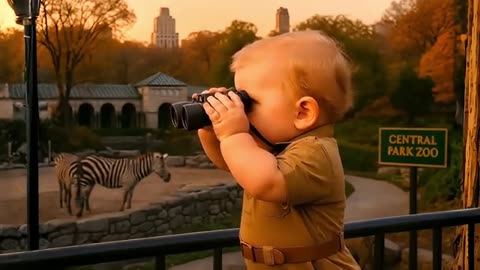 Baby Trump Goes to the Zoo
