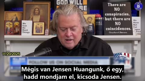 【HU】Bannon: Jensen Huang úgy árul chipeket bárkinek, mint egy fegyverkereskedő