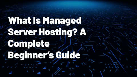 Managed Server Hosting