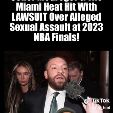 Conor McGregor & The Miami Heat Is Hit With S.A. Lawsuit!