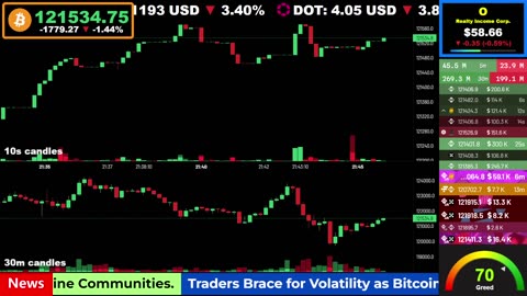 🟢 Bitcoin LIVE Price, Chart, Real-Time Liquidations + News 🔴
