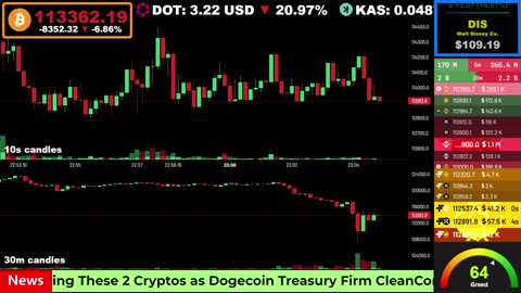 🟢 Bitcoin LIVE Price, Chart, Real-Time Liquidations + News 🔴