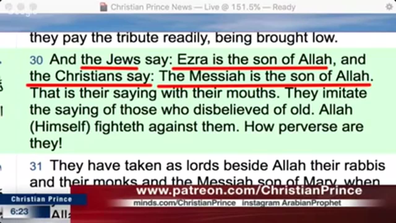 Christian prince Who don't understand what i am saying