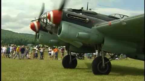 Heinkel HE-111 at the Wings of Eagles Air Show 1997