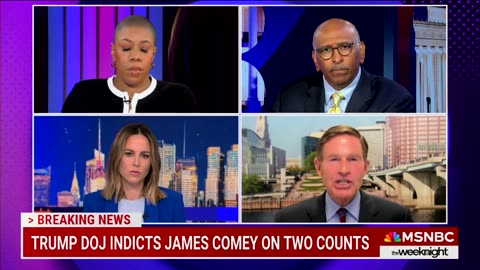 Democratic Senator Discusses Strategy To Fight Comey Indictment
