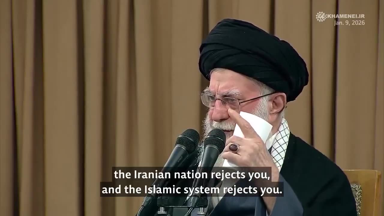 Iran's Supreme Leader vs Trump: “His regime has 'the blood of THOUSANDS of Iranians on his hands”
