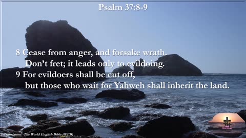 Psalm 37:8-9