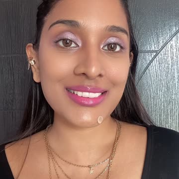 Quick Romantic Valentine's Day Eye Makeup | Pink Shimmer Look 💕 #valentinesdaymakeuptutorial