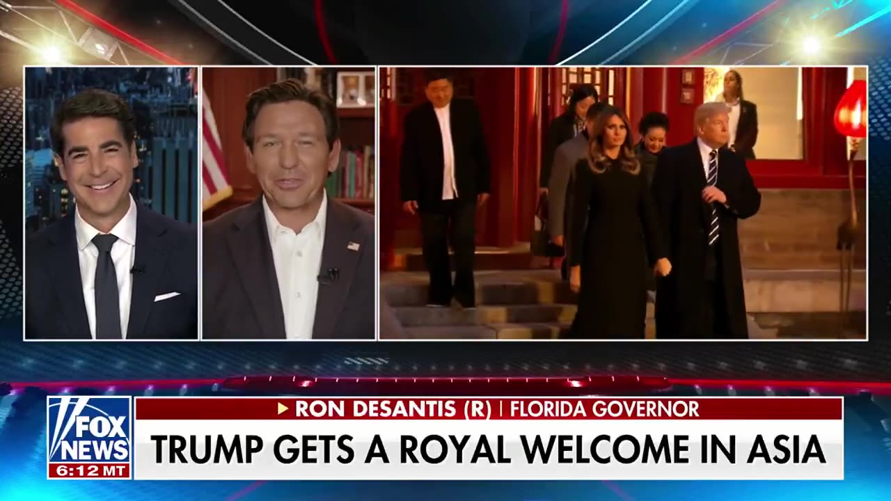 🚨 DeSantis teases a Trump-Xi Summit at Mar a Lago