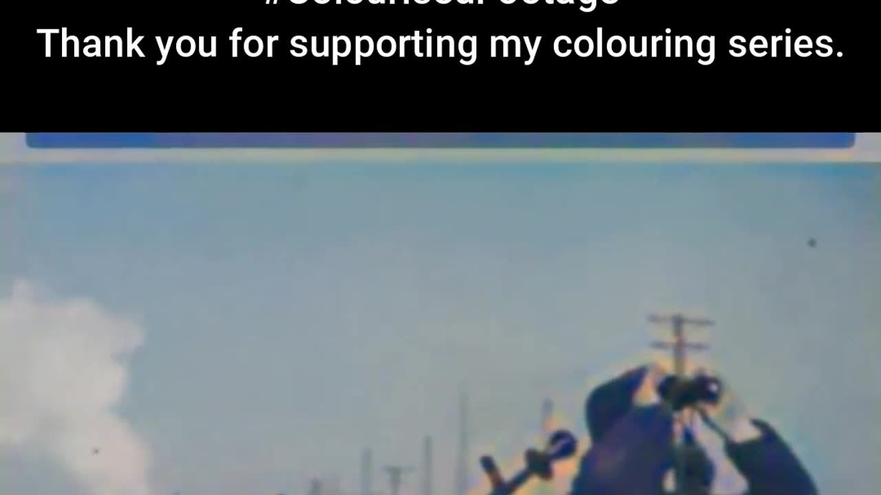 Winter of War Soviet Armored Train in Action 1942 #ColourisedHistory