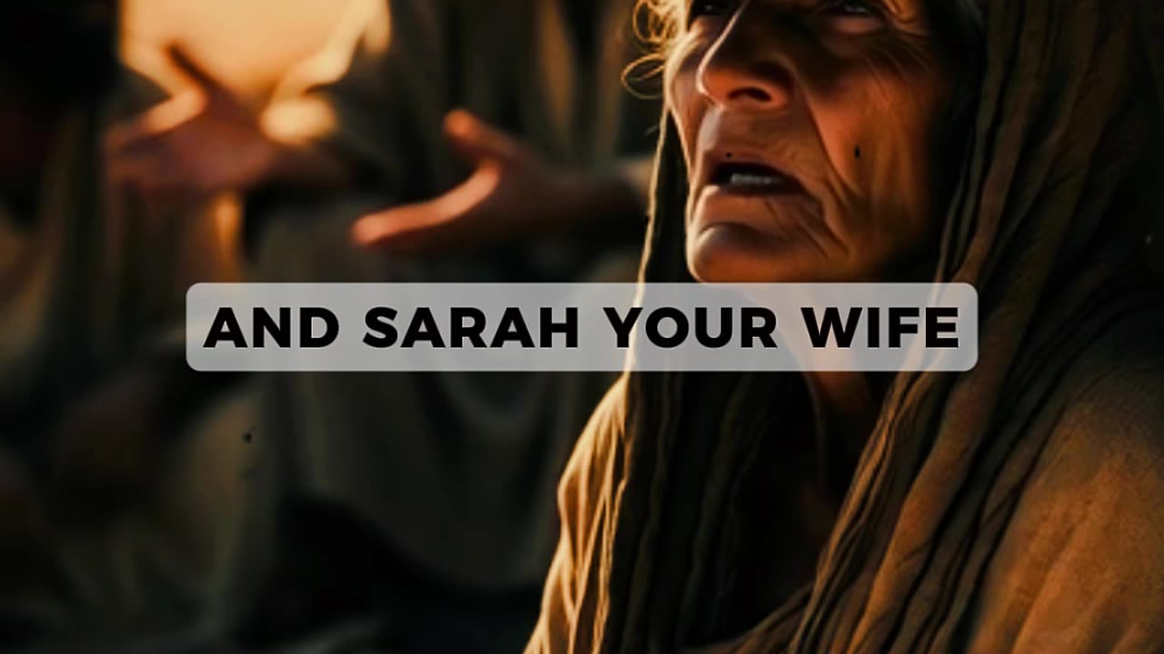 Genesis 18:9-12, The Three Visitors.