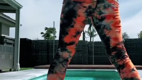 Clapping and twerking my thick ass.