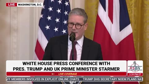 FULL SPEECH| President Trump and UK Prime Minister Starmer Hold a Press Conference - 2/27/25