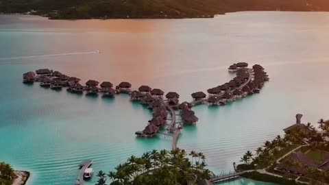 Dinner on a private island in the middle of paradise.