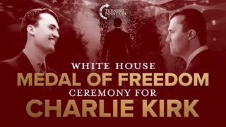Charlie Kirk Receives The Medal of Freedom at The White House | 10.14.2025