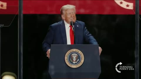The Kike Messiah Trump Shilling for Another Hoax - Charlie Kirk Memorial