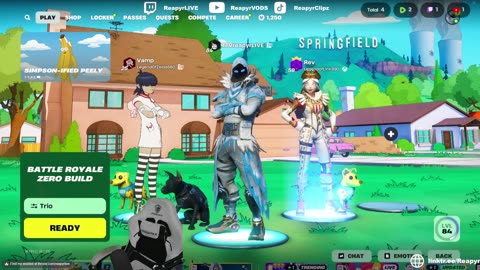 🔴Live🔴Happy FRIYAY! Lets get it! Fort, LEMIX, & BETA🔴!throne !merch !dubby !discord !socials🔴