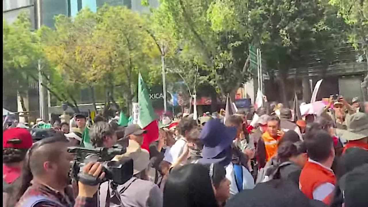 LIVE: ‘Gen Z’ Protest in Mexico City