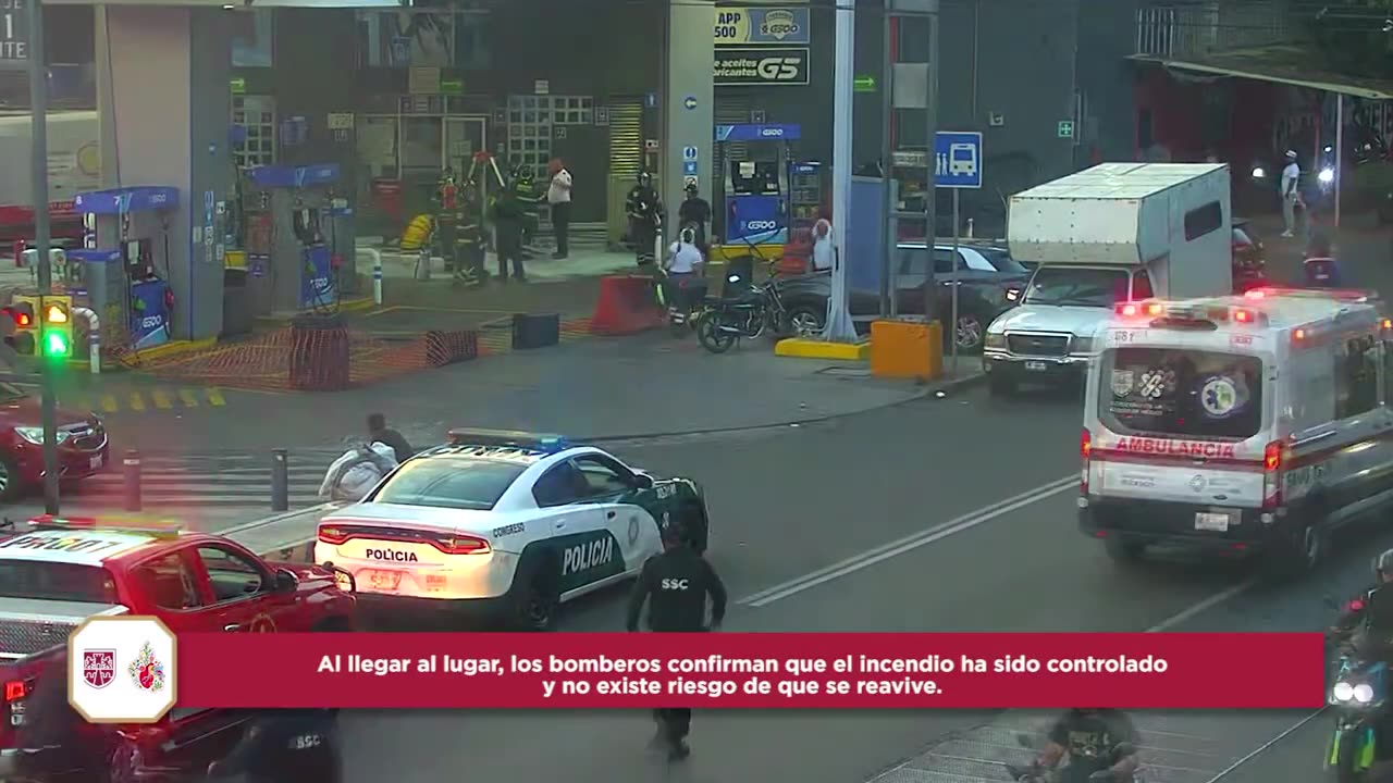 INCENDIO EN GASOLINERA | #C5CorazónDeLaCDMX