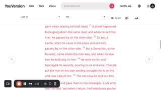 Luke 10 Parable of the Good Samaritan
