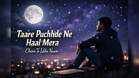 Chann Te Likhe Naam 🌙 | Heart Touching Punjabi Sad Song | Emotional Love Song 2026
