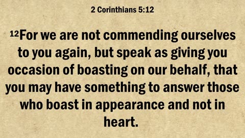 2 Corinthians 5