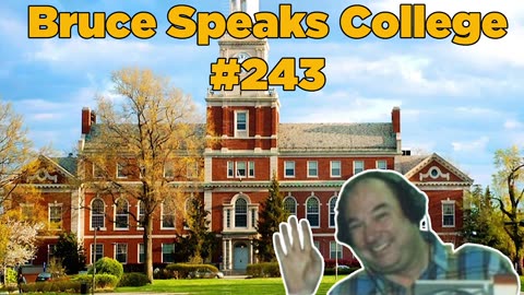 Bruce Speaks College (Really Good) #243 - Bill Cooper