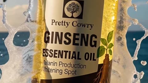 Pretty Cowry Ginseng Essential Oil — Ocean Fresh Glow in Every Drop