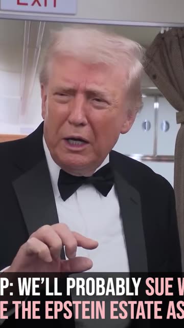 Trump: We'll Probably Sue Wolff, Maybe the Epstein Estate as Well