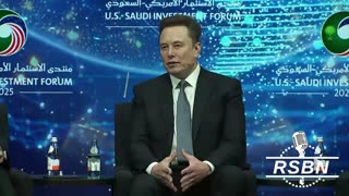 WATCH: Elon Musk Delivers Remarks at the U.S. - Saudi Investment Forum - 11/19/25
