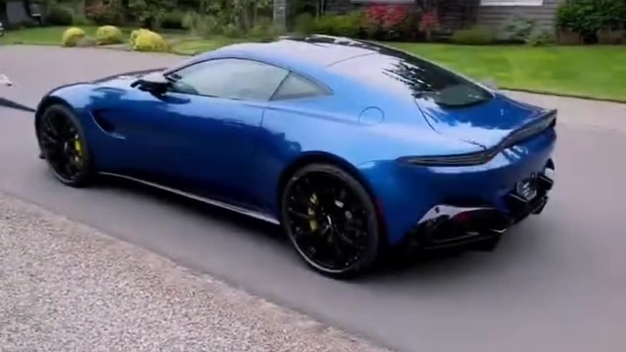 Watch an Aston Martin Unleashed from an Enclosed Trailer! 🚗