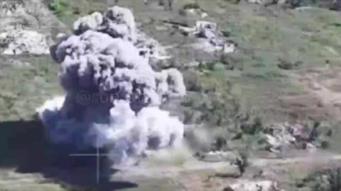 Ukrainian Mig-29 Sends AASM-250 Hammer Guided Bombs into Russian HQ