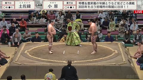 Sumo 2025.1 Day 3 Makushita