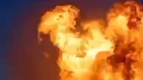 Gas tanker explosion