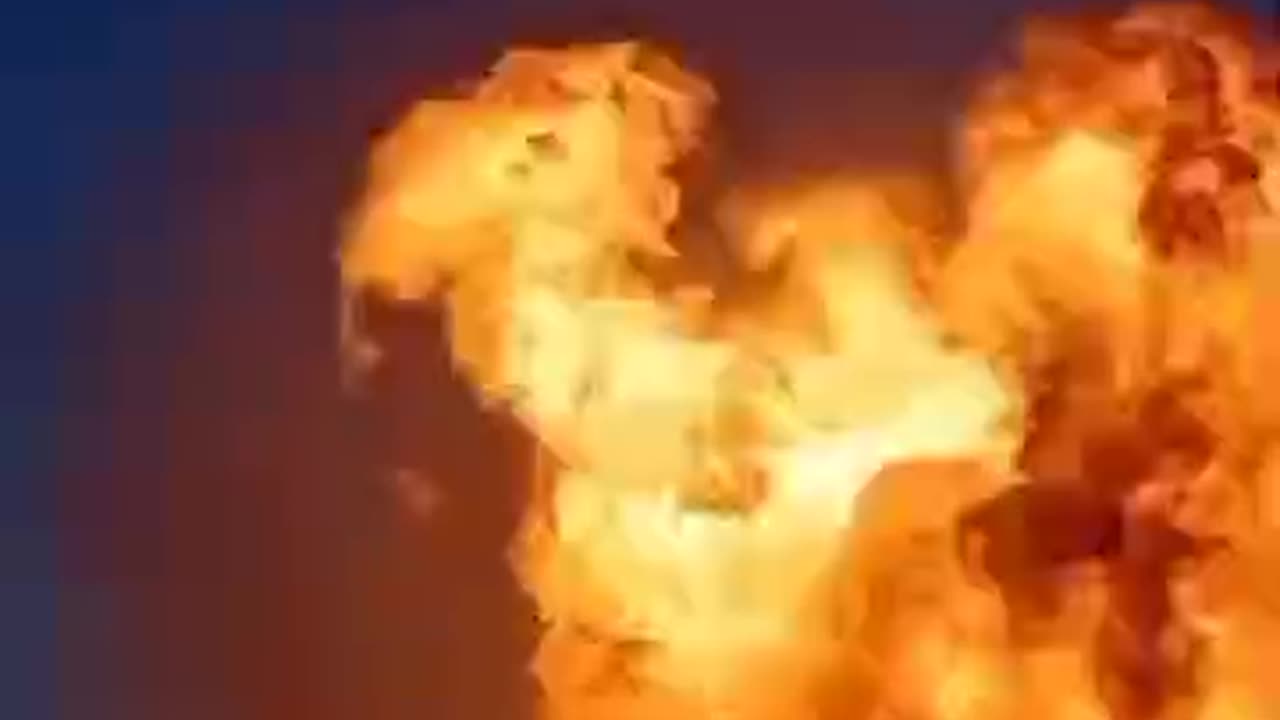 Gas tanker explosion