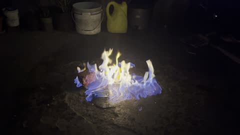 Creating Fire From Expired Deodrant