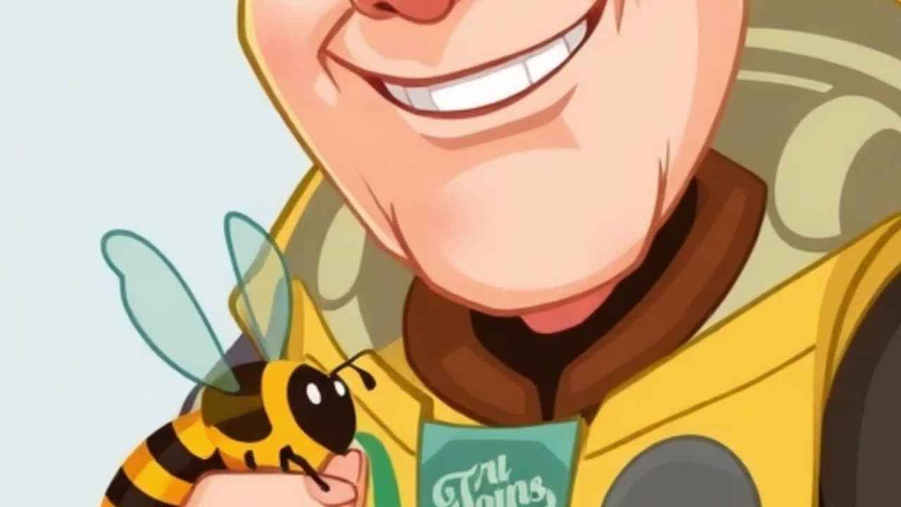 Bee-hind the Scenes: Meet Dr. Buzz, the Vet with a Sting! 🐝🩺 #DadJokes