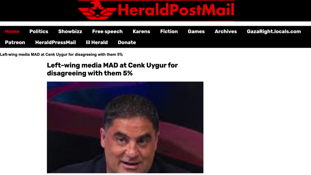 Cenk Uygur attacked by far-left bozo