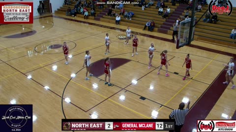 DECEMBER 2 2025 PIAA D-10 GIRLS BASKETBALL: NORTH EAST VS GENERAL MCLANE PART 5