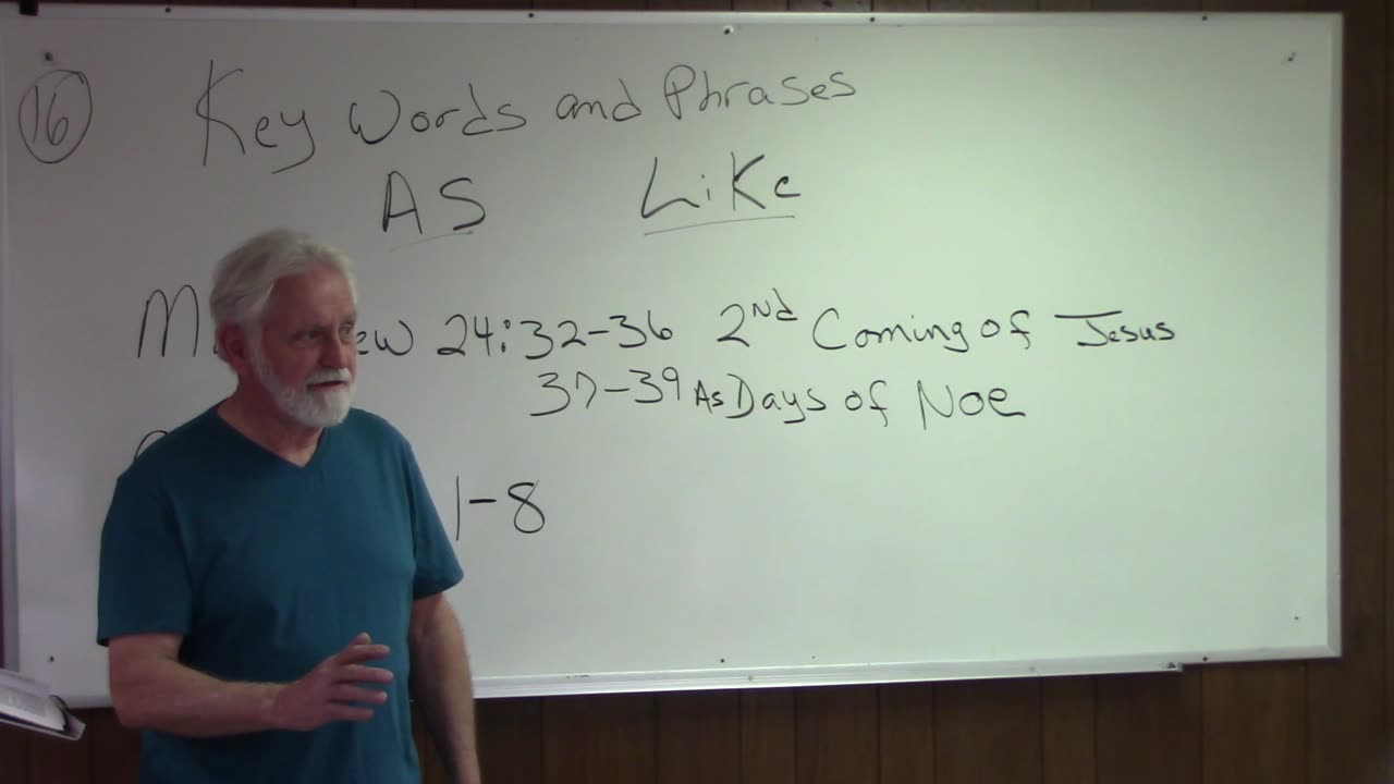 How to Study The Bible: Lesson 16 Key Words and Phrases