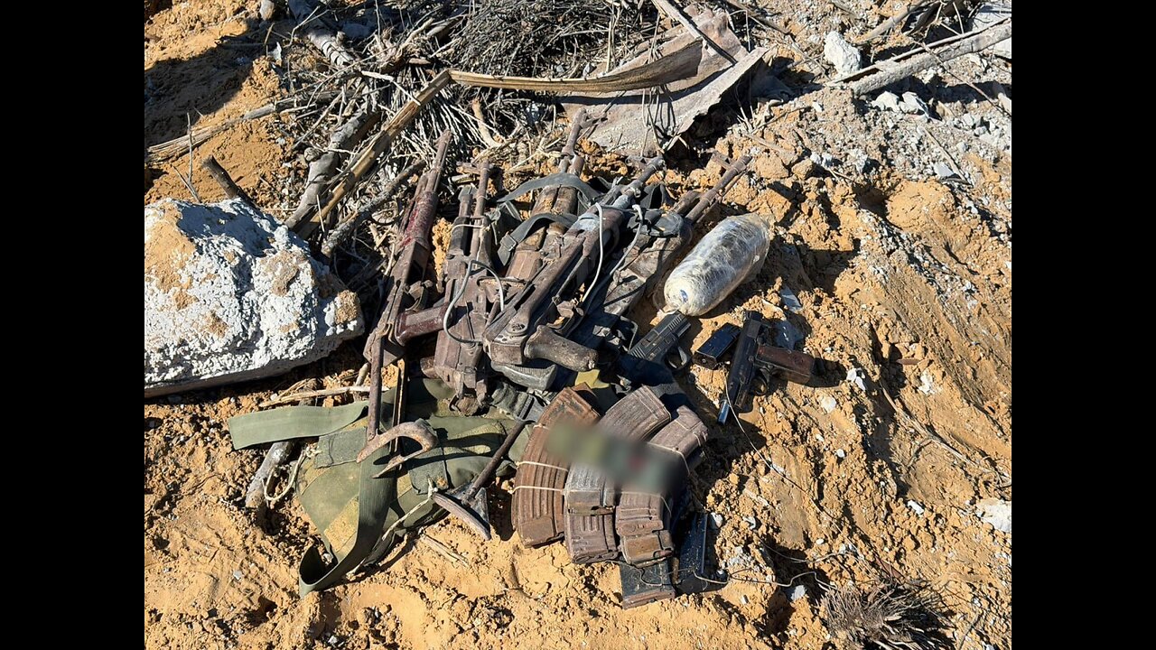 The IDF says it struck six terror operatives who likely emerged from tunnels in eastern Rafah,