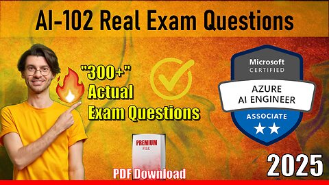 AI-102 |📋Mastering The Microsoft Azure AI Engineer Exam🔥| Latest Dumps 2025