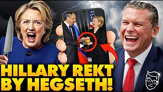 Pete Hegseth PUBLICLY HUMILIATES Hillary Clinton With a Nuclear Ratio