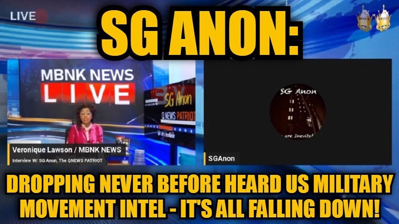 SG Anon: Dropping Never Before Heard US Military Movement Intel - It's All Falling Down!