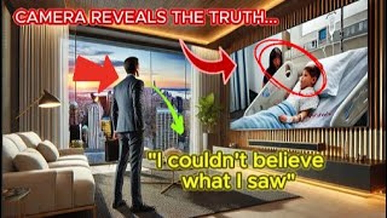 Millionaire Hires a Nanny for His Sick Son, Sets Up a Camera, and Discovers Something Shocking!