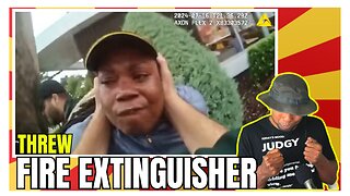 Black FATIGUE: Threw FIRE EXTINGUISHER At Co-Worker!