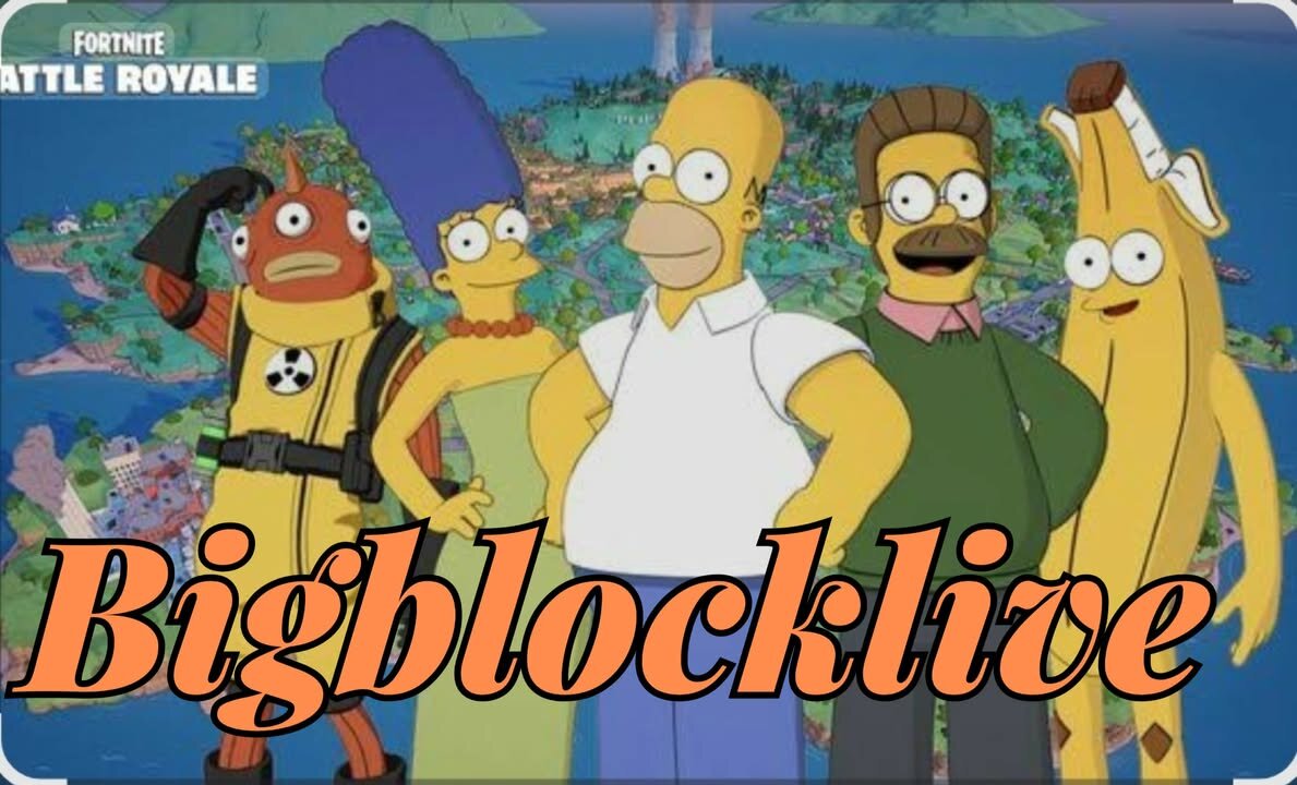 The Simpsons on fortnite